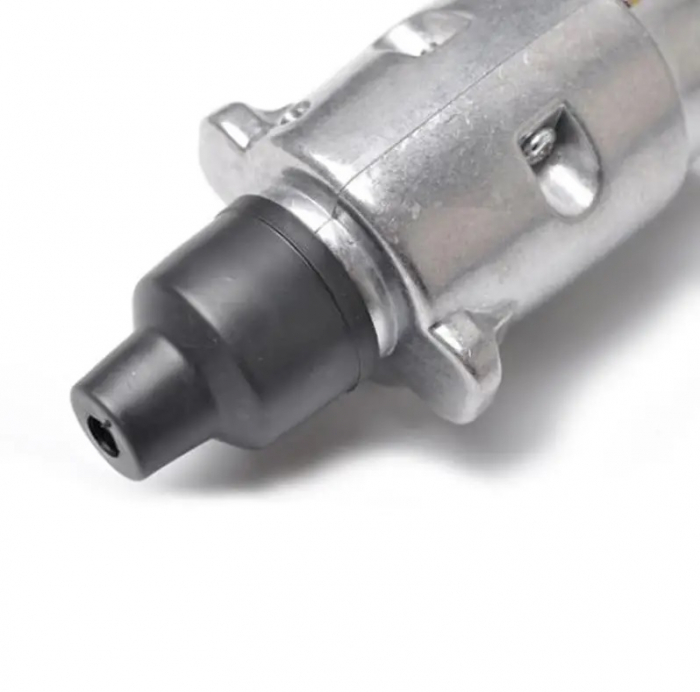 Stecher 7 pini din metal pentru priza de rulote sau remorci cu montaj pe cablu, 12V [5]