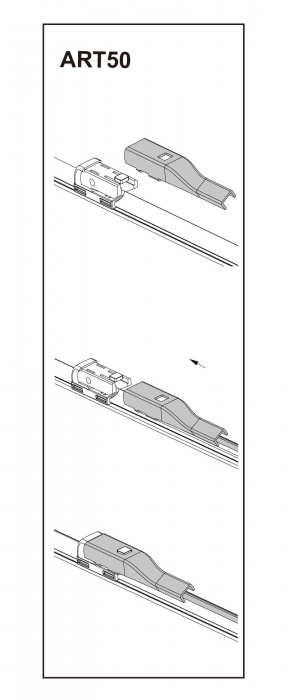 Stergator parbriz sofer AUDI A6 11/2010-> COD:ART50 26" [2]