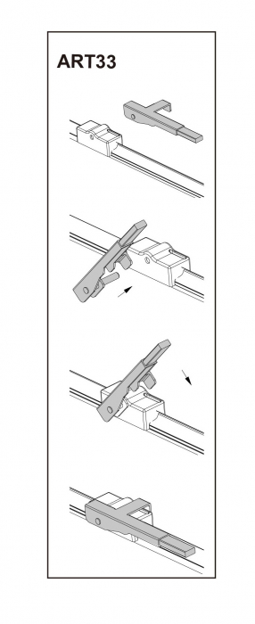 Stergator parbriz sofer FORDC-MAX 02/2007➝ COD:ART33 26" [2]