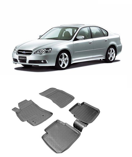 Set covorase cauciuc tip tavita SUBARU LEGACY  (2003-2009) [1]
