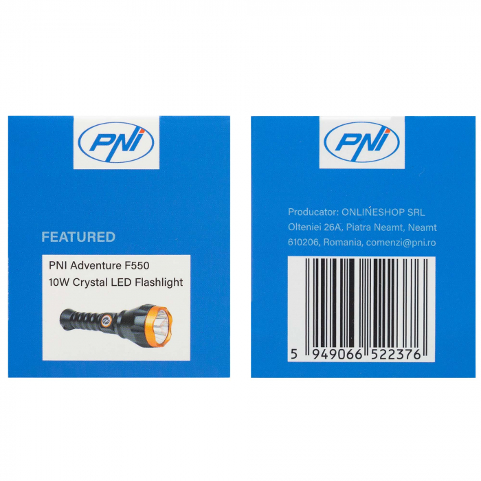 Suport de montaj magnetic PNI FLM33 pentru lanterne cu diametrul intre 25-31 mm [14]