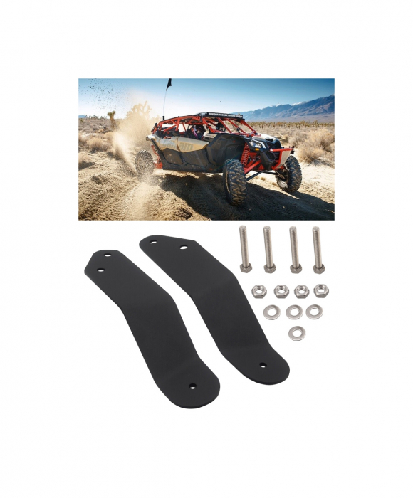 Set Suporti LED bar universal prindere laterala pentru ATV si masini de teren [4]