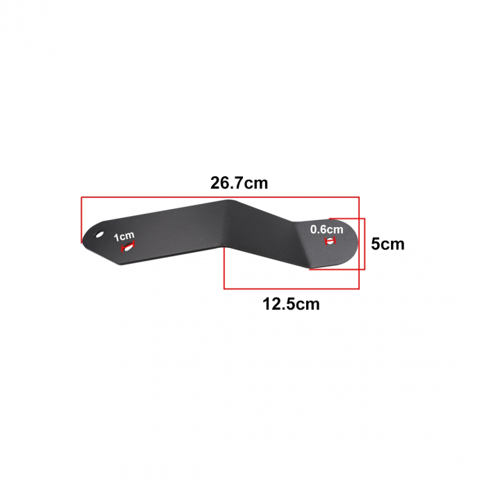 Set Suporti LED bar universal prindere laterala pentru ATV si masini de teren [3]