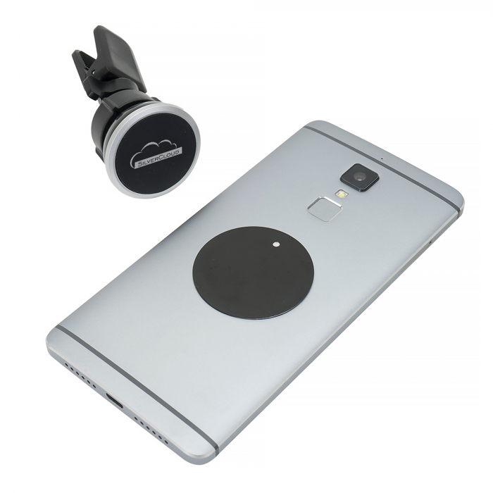 Suport magnetic pentru telefon mobil Silvercloud Easy Drive 12 in grila de ventilatie [5]