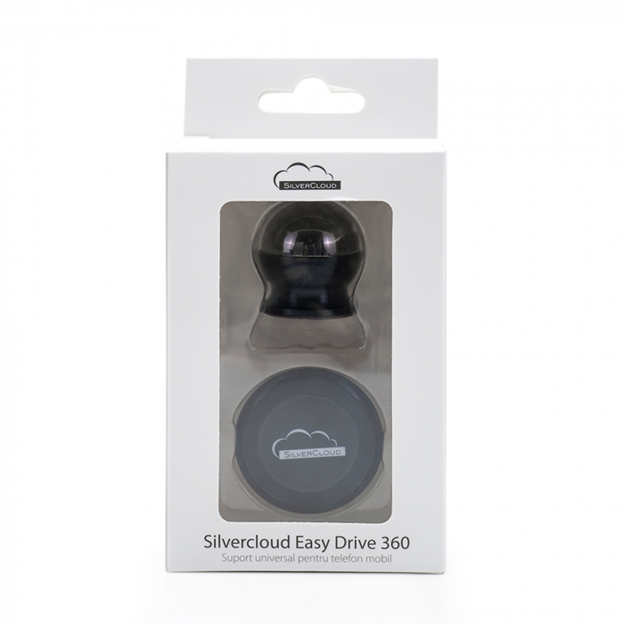 Suport magnetic pentru telefon mobil Silvercloud Easy Drive 360 aplicare pe bord [5]