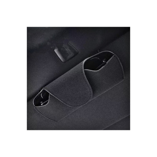 Suport ochelari premium prindere cleme parasolar negru Cod: FS-19006 [2]