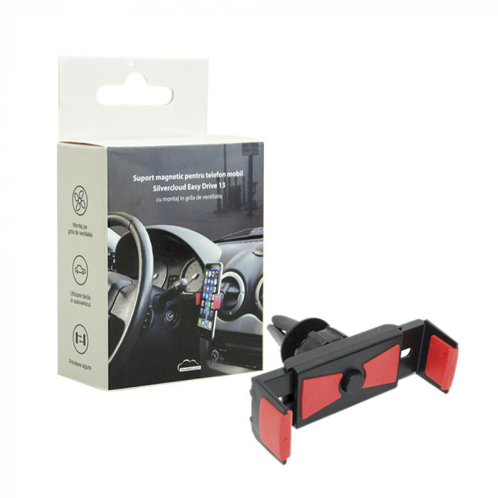 Suport pentru telefon mobil Silvercloud Easy Drive 13 pentru grila ventilatie [6]