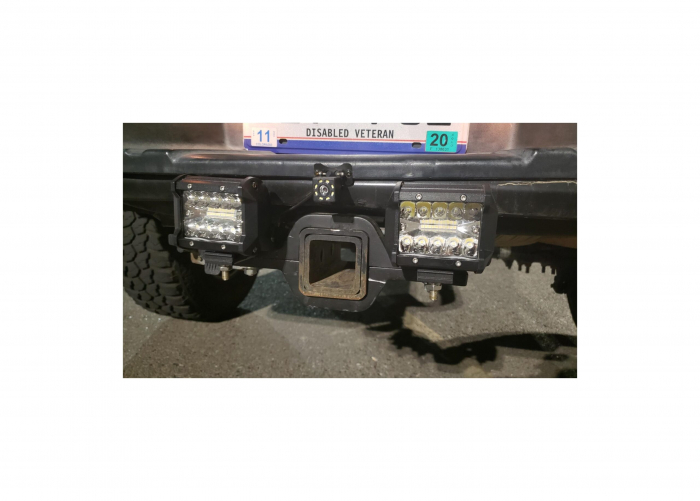 Suport proiectoare LED bar prindere de carlig auto [9]