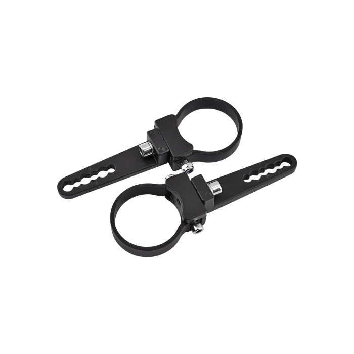 Set Suporti proiectoare LED universal pentru prindere de rollbar sau bullbar [2]