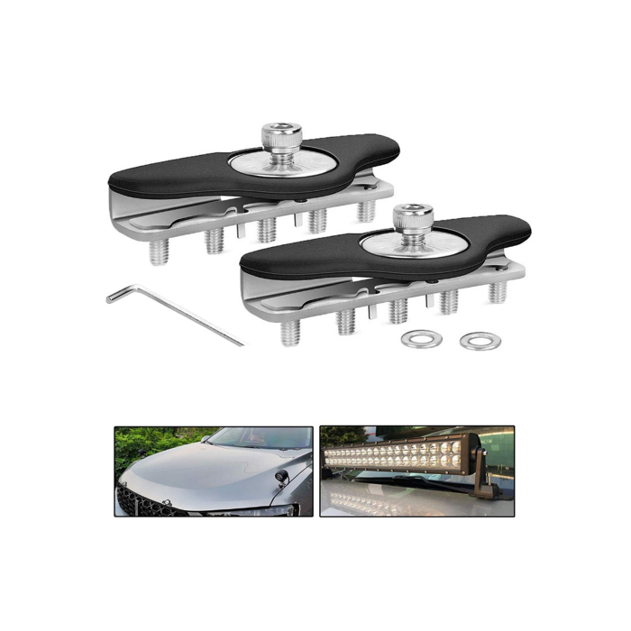 Set Suporti proiectoare LED universal prindere capota [6]