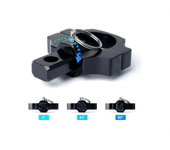 Suport proiectoare LED universal prindere de rollbar sau bullbar ø 45-48mm [7]