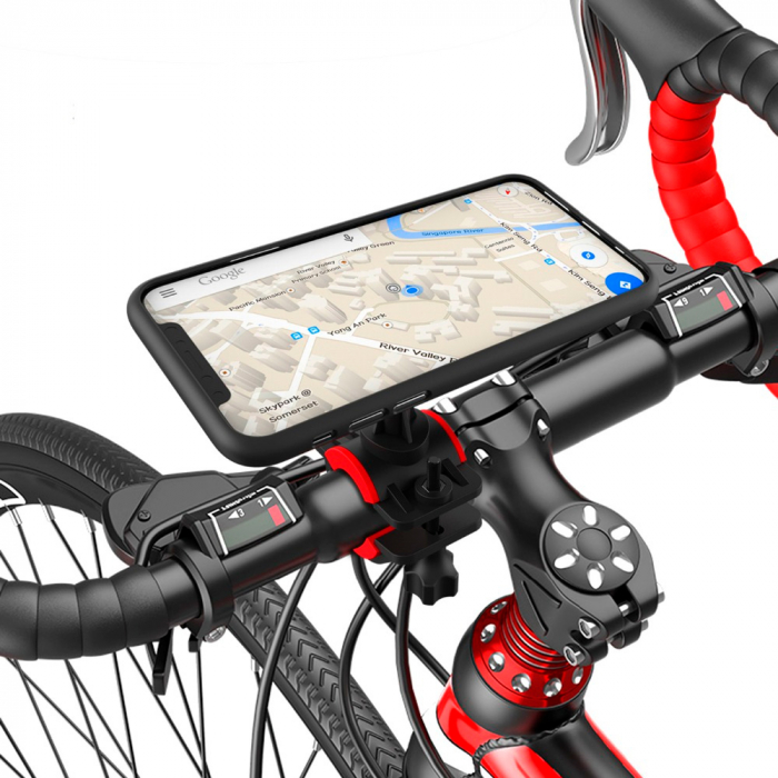 Suport universal de montaj pe biciclete, PNI PS400 pentru telefoane mobile [7]