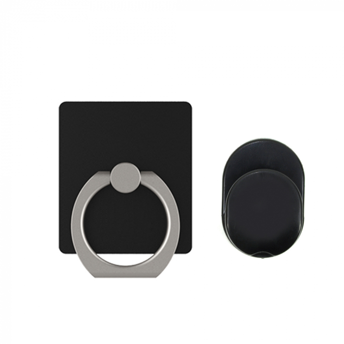 Suport universal PNI O-Ring, Desk Stand si Smart Grip, Black, suport auto inclus [5]