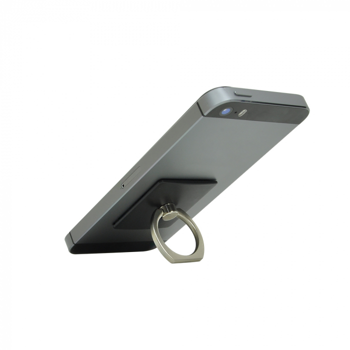 Suport universal PNI O-Ring, Desk Stand si Smart Grip, Black, suport auto inclus [1]