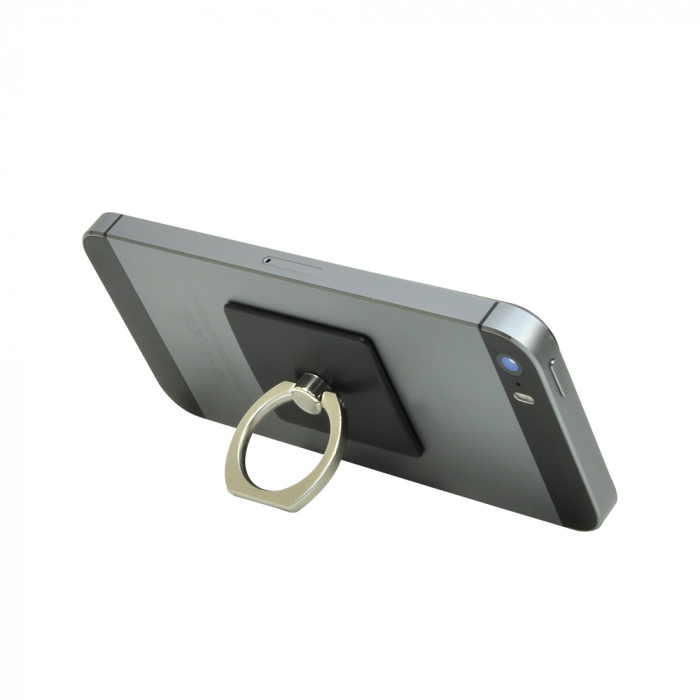 Suport universal PNI O-Ring, Desk Stand si Smart Grip, Black, suport auto inclus [2]
