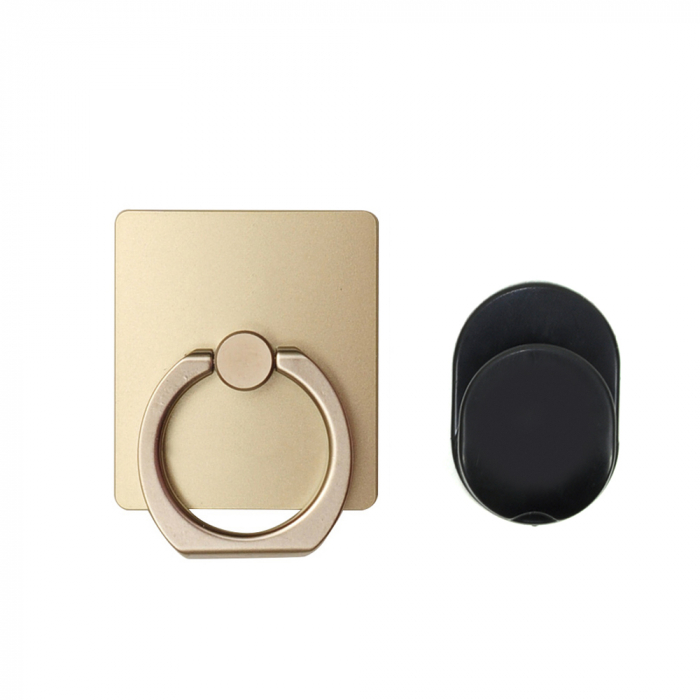 Suport universal PNI O-Ring, Desk Stand si Smart Grip, Champagne, suport auto inclus [1]