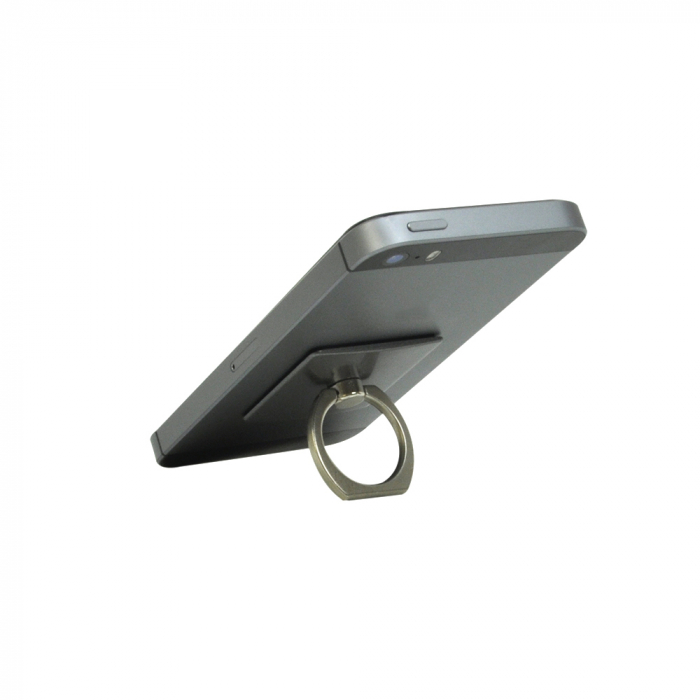 Suport universal PNI O-Ring, Desk Stand si Smart Grip, Light Black, suport auto inclus [4]