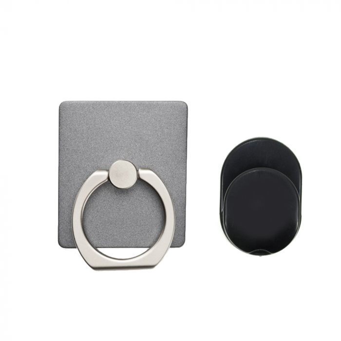 Suport universal PNI O-Ring, Desk Stand si Smart Grip, Light Black, suport auto inclus [6]