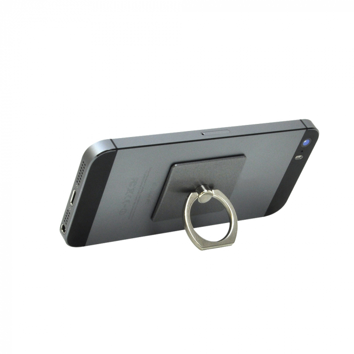 Suport universal PNI O-Ring, Desk Stand si Smart Grip, Light Black, suport auto inclus [3]