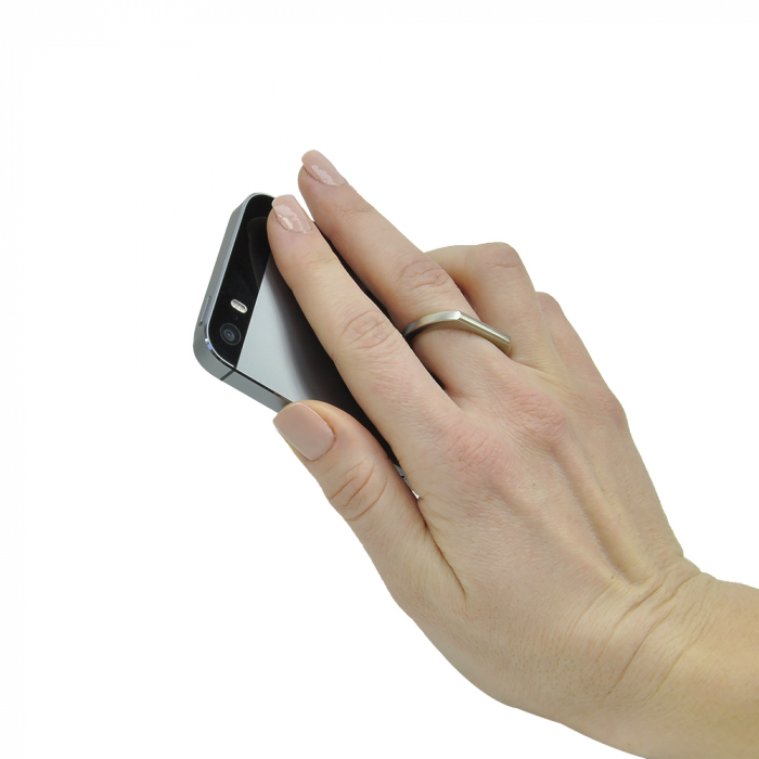 Suport universal PNI O-Ring, Desk Stand si Smart Grip, Light Black, suport auto inclus [8]