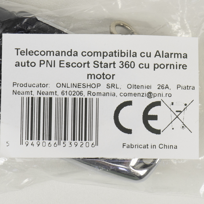 Telecomanda compatibila cu Alarma auto PNI Escort Start 360 cu pornire motor [4]