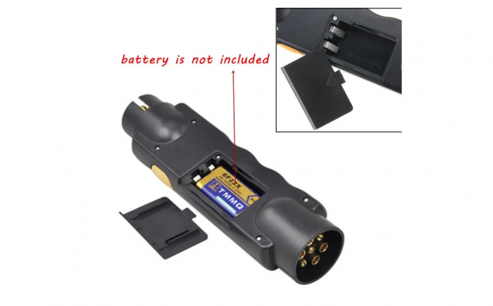 Tester pentru verificarea luminilor de remorcă 7 pini 12V [2]