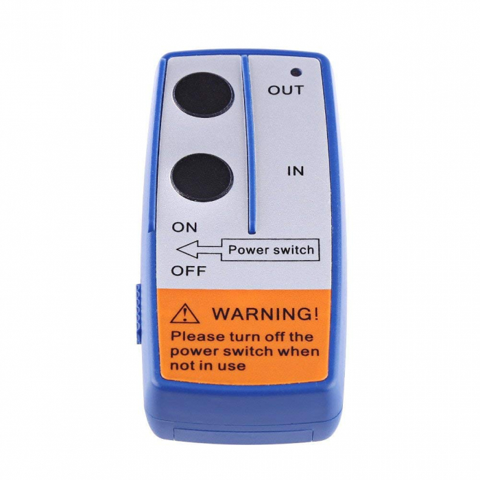 Troliu electric cu telecomanda pentru remorcare autoturisme, jeep-uri, barci, off-road, 4000LBS 1820kg, 12V [6]