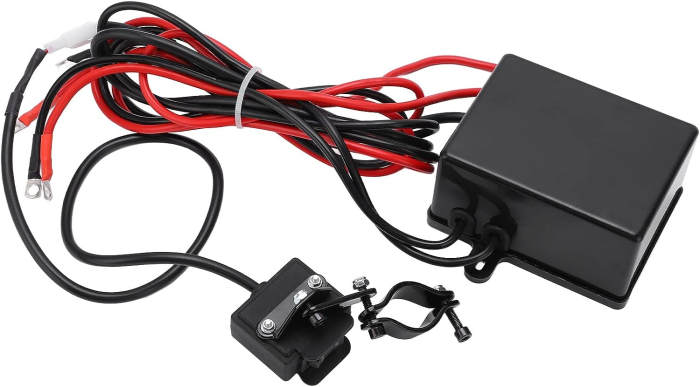 Troliu electric cu telecomanda pentru remorcare autoturisme, jeep-uri, barci, off-road, 4000LBS 1820kg, 12V [4]