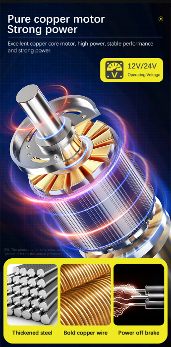 Troliu electric cu telecomanda pentru remorcare autoturisme, jeep-uri, barci, off-road, 5500LBS 2500kg, 12V [18]