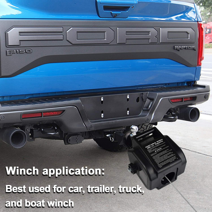 Troliu electric pentru barci, auto, si tractari auto [6]