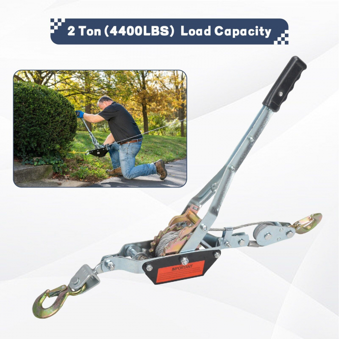 Troliu manual 2 tone cu cablu [14]