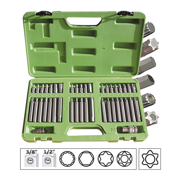 Trusa Speciala Cu 40 Capete De Surubelnita Pt. Suruburi Torx Jbm [1]