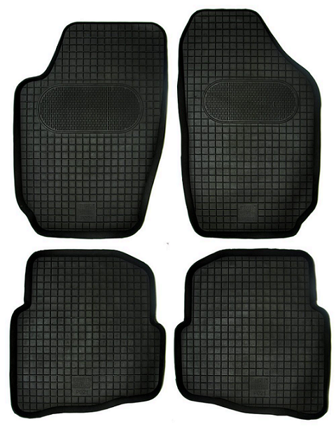 Covorase auto cauciuc tip tavita VW POLO (2002-2009) [2]