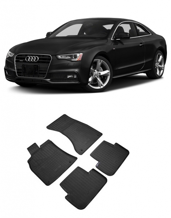 Set covorase cauciuc tip tavita Audi A5 (2007-2016) [1]