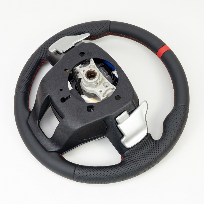 Volan din piele cu incalzire airbag si spira pentru Toyota Hilux GR [7]