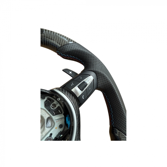 Volan sport carbon cu display compatibil BMW Seria 5 F10/F11/F07, Seria 6 F06/F12/F13, Seria 7 F01/F02, [3]