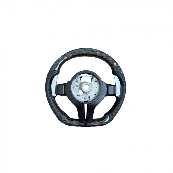 Volan sport carbon cu display compatibil BMW Seria 5 F10/F11/F07, Seria 6 F06/F12/F13, Seria 7 F01/F02, [5]