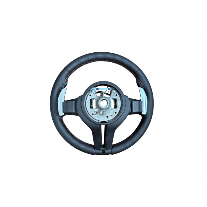 Volan sport piele compatibil BMW Seria 5 E60/E61, Seria 6 E63/E64 pana la 09/2005 [4]
