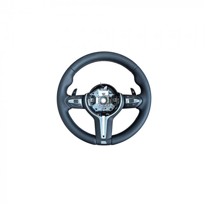 Volan sport piele compatibil BMW Seria 5 E60/E61, Seria 6 E63/E64 pana la 09/2005 Cod: OCH-18 [7]
