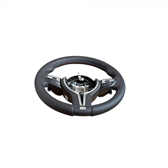 Volan sport piele compatibil BMW Seria 5 E60/E61, Seria 6 E63/E64 pana la 09/2005 Cod: OCH-18 [2]