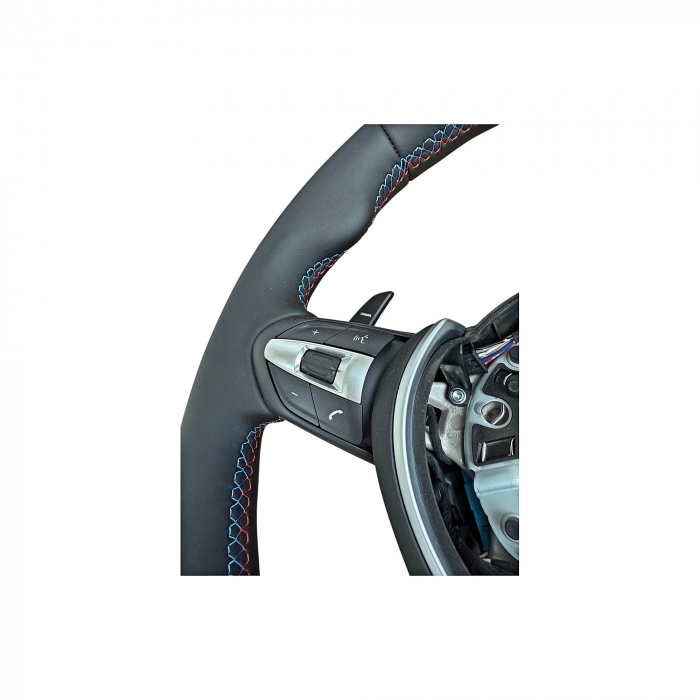 Volan sport piele compatibil BMW Seria 5 E60/E61, Seria 6 E63/E64 pana la 09/2005 Cod: OCH-18 [4]