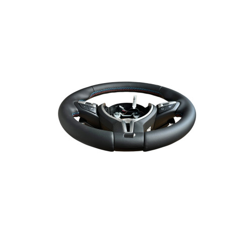 Volan sport piele compatibil cu modelele BMW Seria 1 E87 Seria 3 E90, E91, E92,E93 X1 E84 X5 E70,E53 X6 E71 Z4 E89 [2]