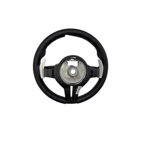 Volan sport piele compatibil cu modelele BMW Seria 1 E87 Seria 3 E90, E91, E92,E93 X1 E84 X5 E70,E53 X6 E71 Z4 E89 [5]