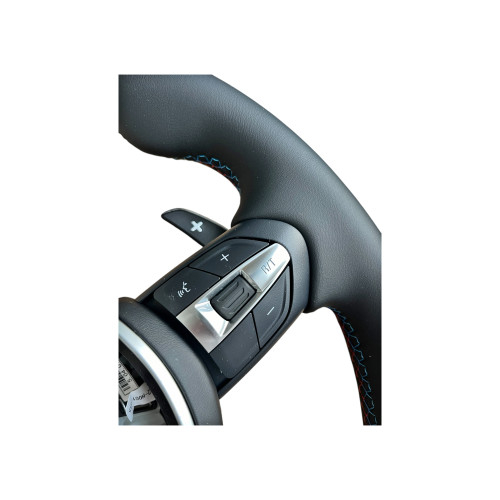 Volan sport piele compatibil cu modelele BMW Seria 3 E46 Seria 5 E39 Seria 7 E38 X3 - E83 Z4 - E85/E86  [5]