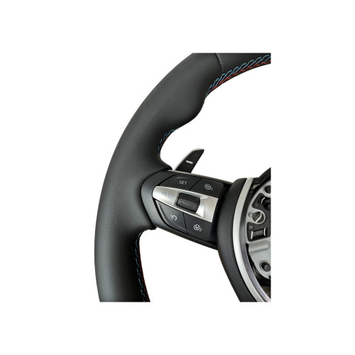 Volan sport piele compatibil cu modelele BMW Seria 5 F10,F11,F07 Seria 6 F06,F12,F13 Seria 7 F01,F02   [2]