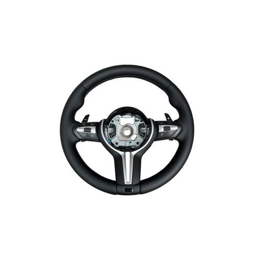 Volan sport piele compatibil cu modelele BMW Seria 5 F10,F11,F07 Seria 6 F06,F12,F13 Seria 7 F01,F02   [1]