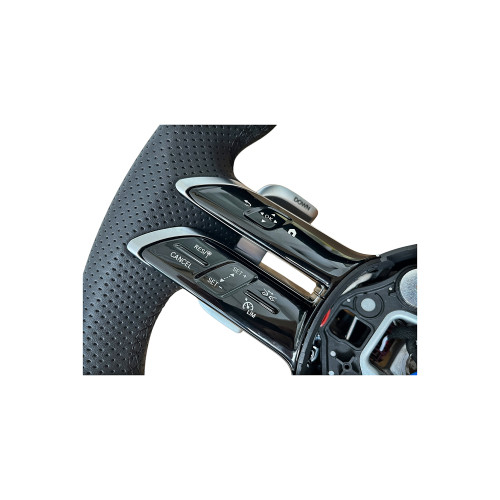 Volan sport piele compatibil cu modelele Mercedes 2011-2021 Produs compatibil - nu este OEM [3]