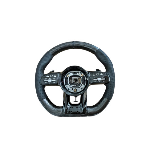 Volan sport piele perforata compatibil cu modelele Mercedes 2006-2010 Produs compatibil - nu este OEM [1]