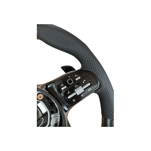 Volan sport piele perforata compatibil cu modelele Mercedes 2006-2010 Produs compatibil - nu este OEM [3]