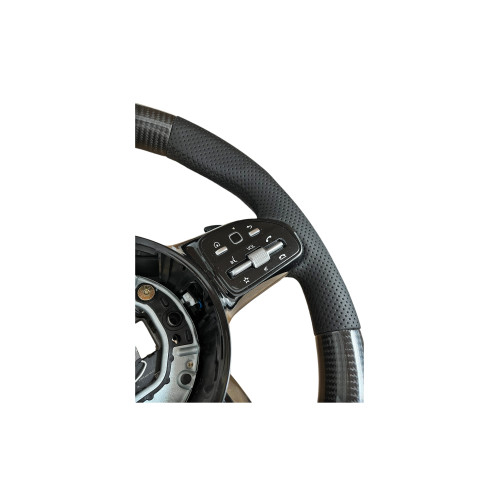 Volan sport piele perforata compatibil cu modelele Mercedes 2006-2010 Produs compatibil - nu este OEM [7]